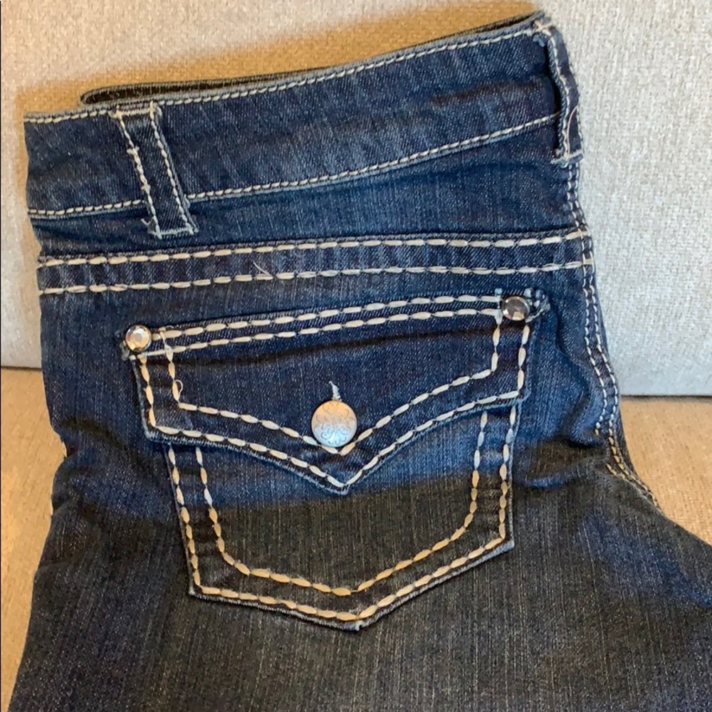 Paisley Sky skinny jeans